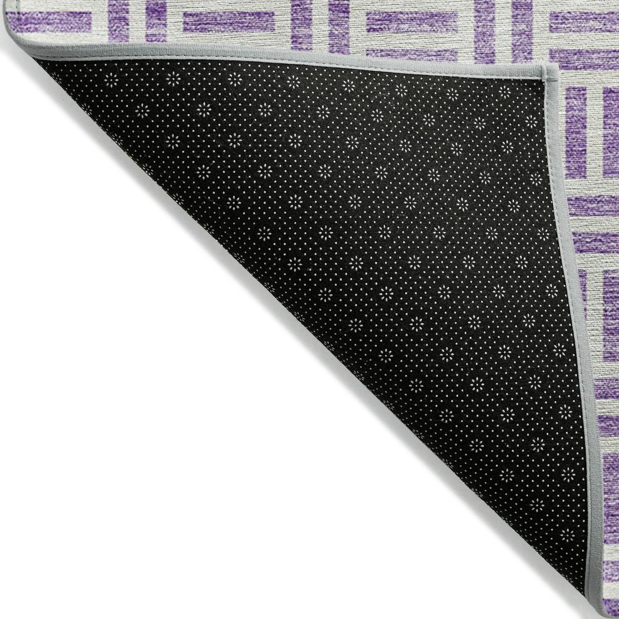 Machine Washable Indoor/ Outdoor Contemporary Basketweave Chantille Rug