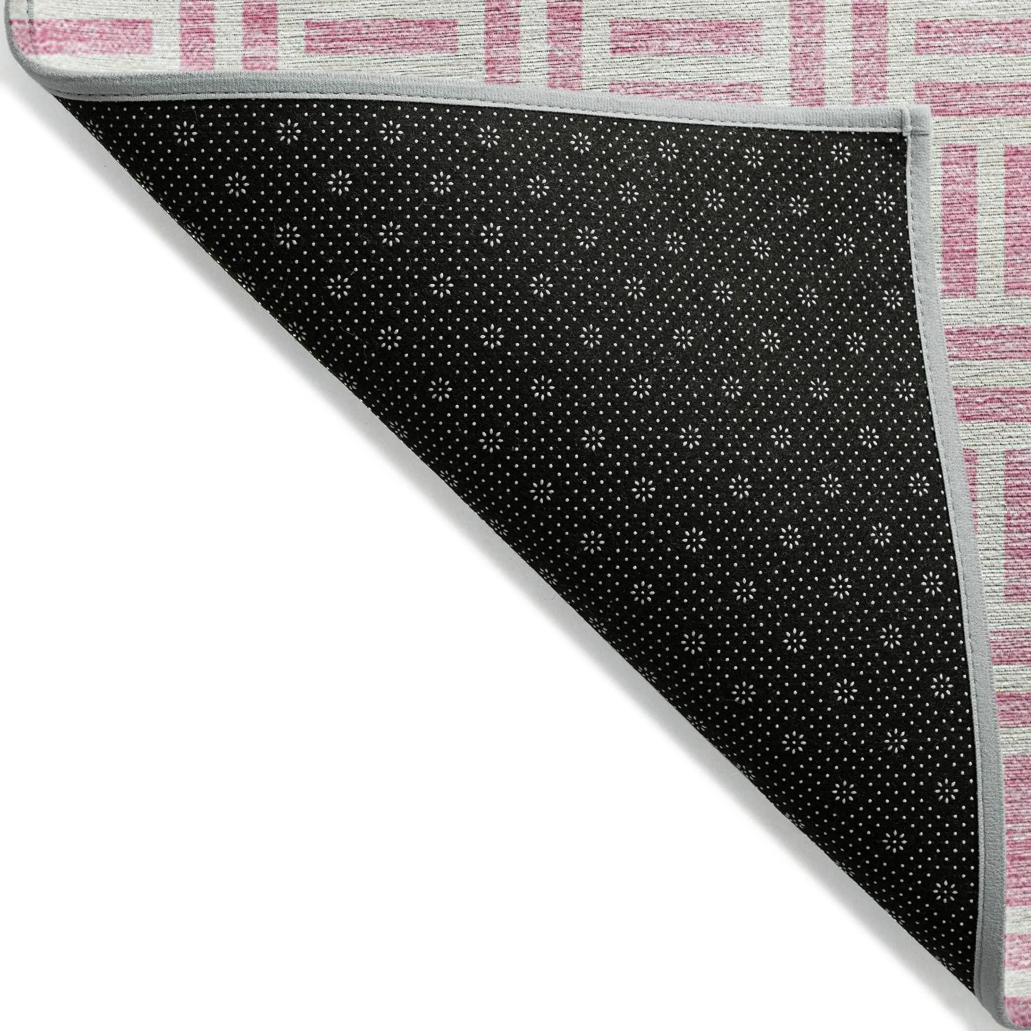 Machine Washable Indoor/ Outdoor Contemporary Basketweave Chantille Rug