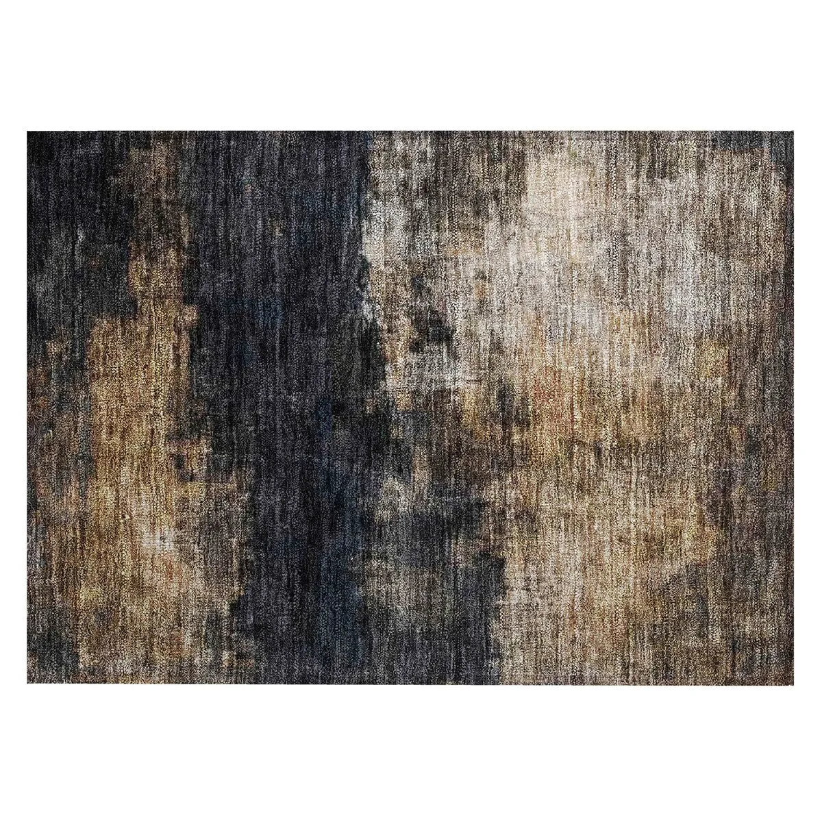 Machine Washable Indoor/ Outdoor Contemporary Chantille Rug