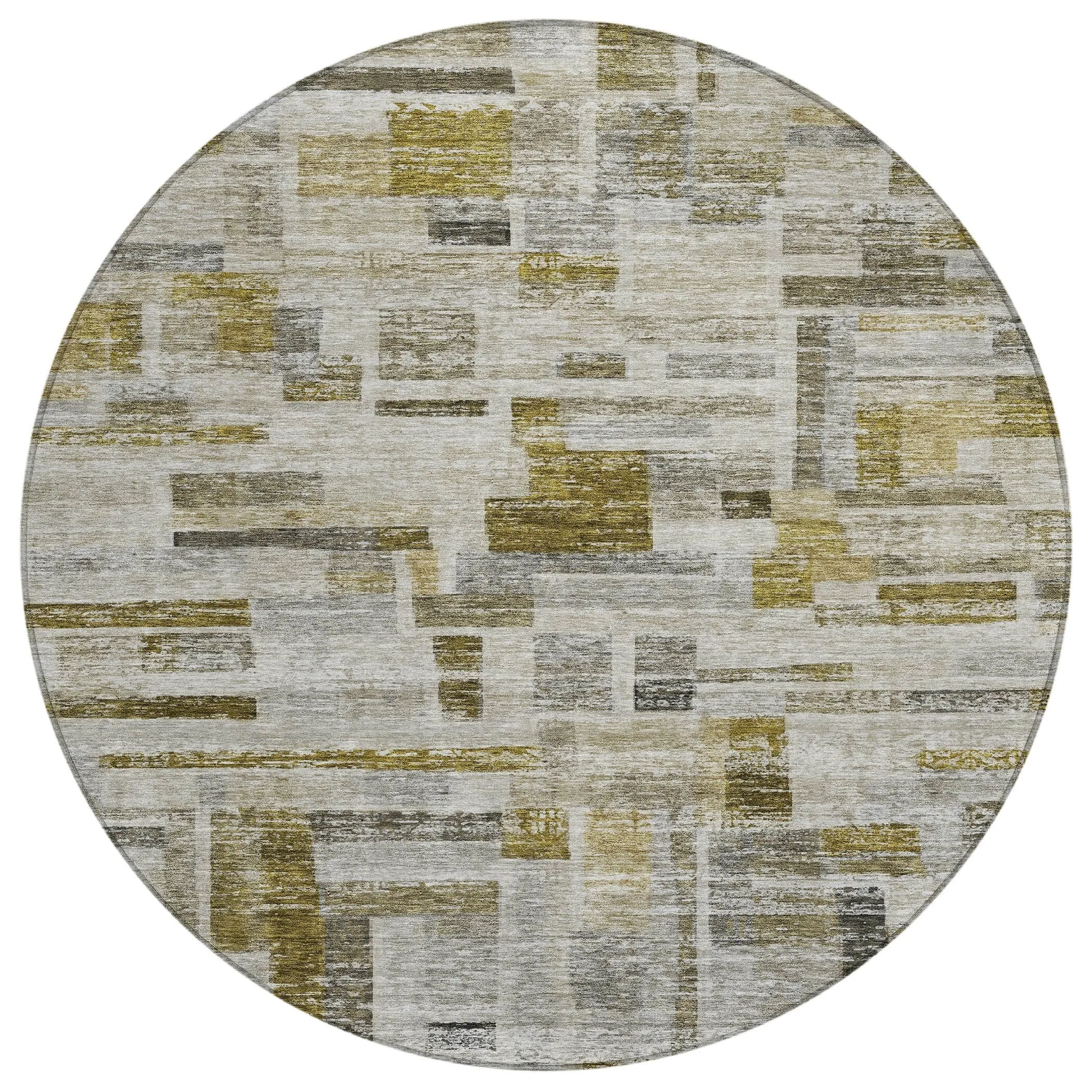 Machine Washable Indoor/ Outdoor Contemporary Chantille Rug