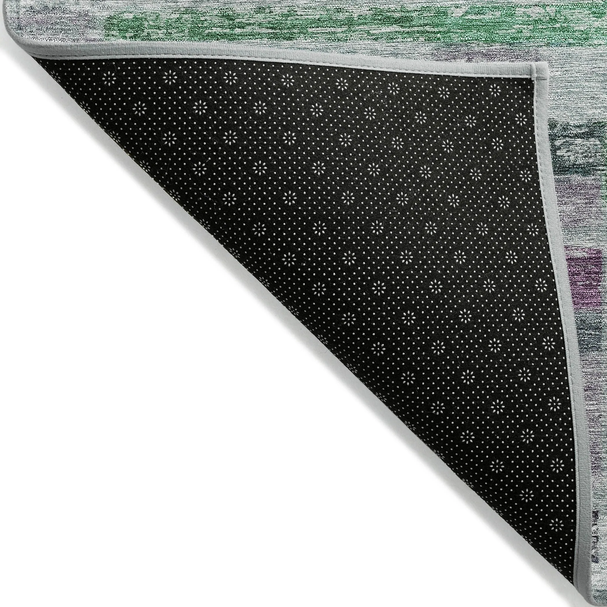 Machine Washable Indoor/ Outdoor Contemporary Chantille Rug