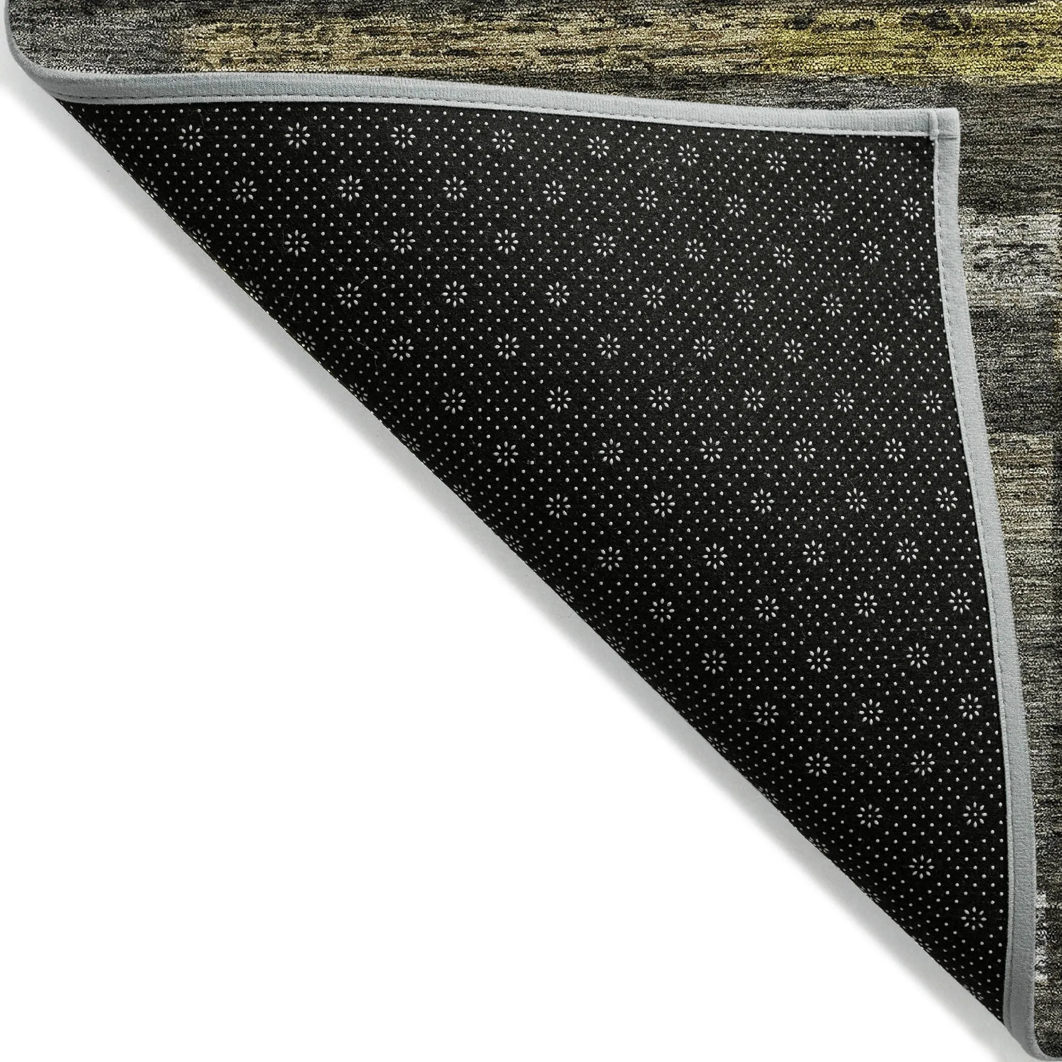 Machine Washable Indoor/ Outdoor Contemporary Chantille Rug