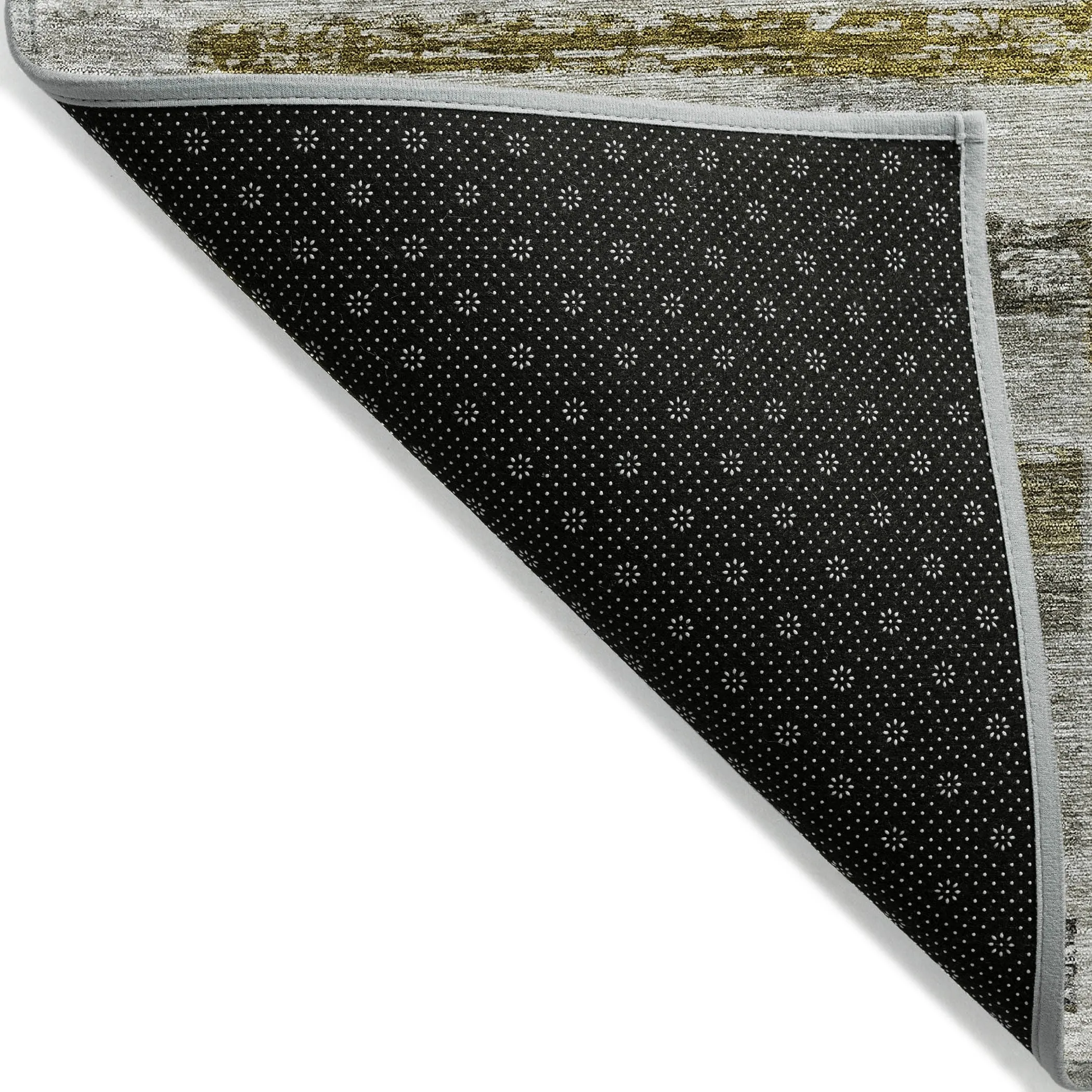 Machine Washable Indoor/ Outdoor Contemporary Chantille Rug