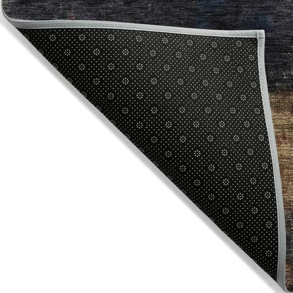 Machine Washable Indoor/ Outdoor Contemporary Chantille Rug