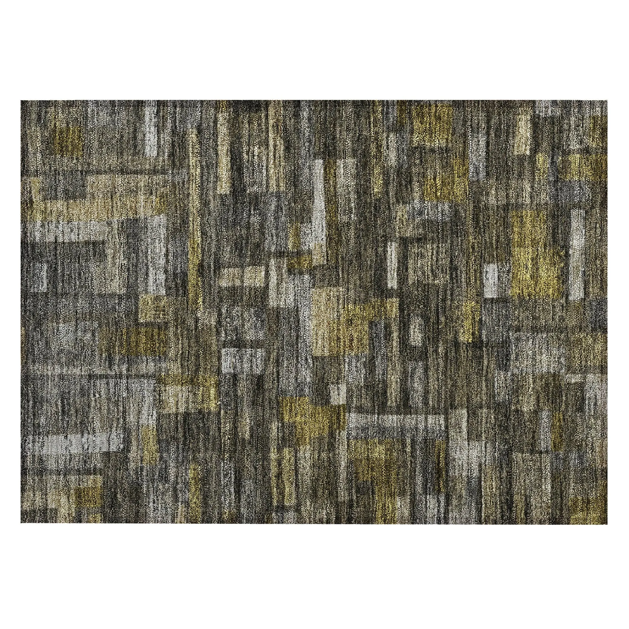 Machine Washable Indoor/ Outdoor Contemporary Chantille Rug