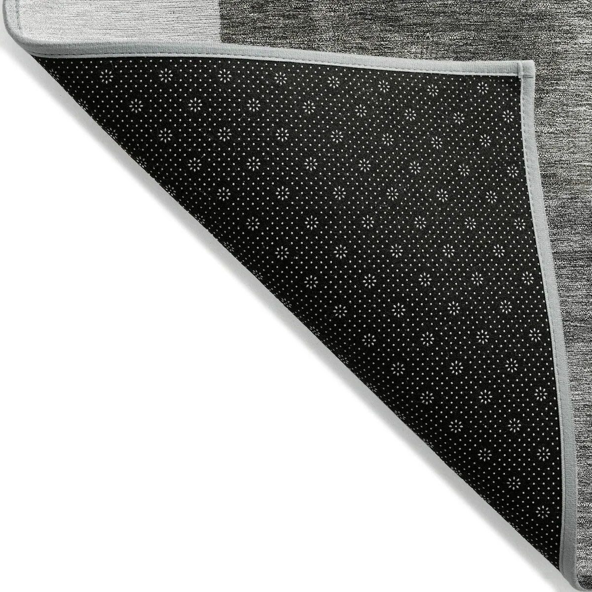 Machine Washable Indoor/ Outdoor Contemporary Geo Chantille Rug