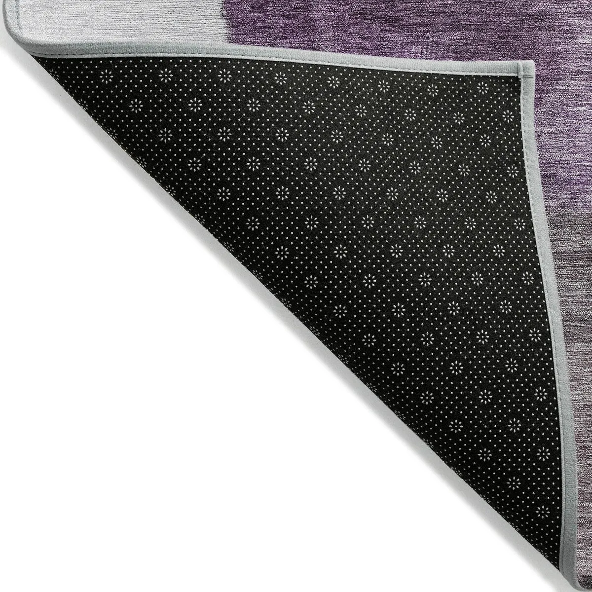 Machine Washable Indoor/ Outdoor Contemporary Geo Chantille Rug