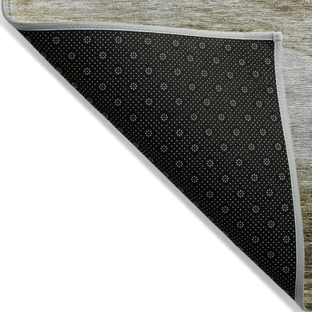 Machine Washable Indoor/ Outdoor Contemporary Waves Chantille Rug