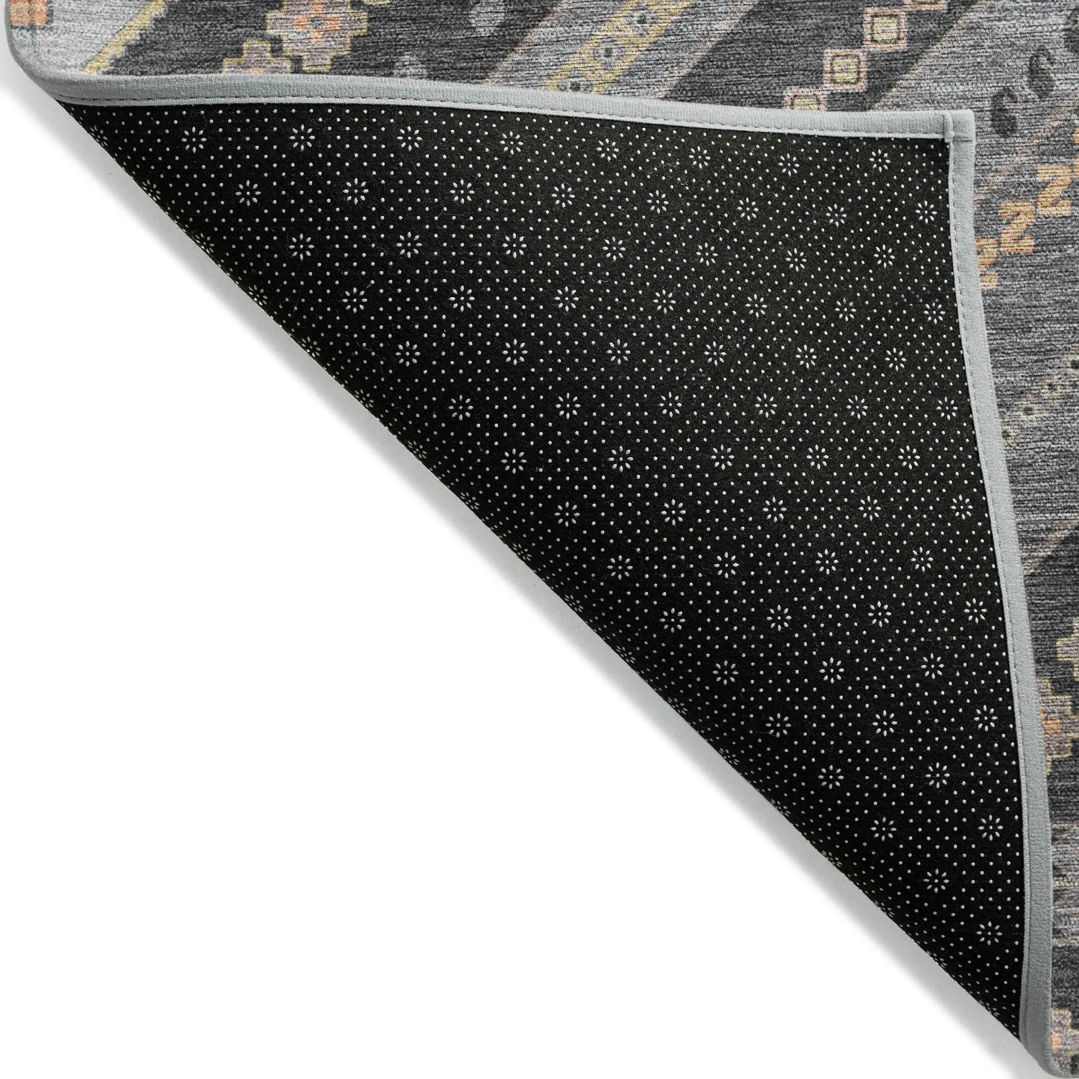 Machine Washable Indoor/ Outdoor Global Boho Chantille Rug