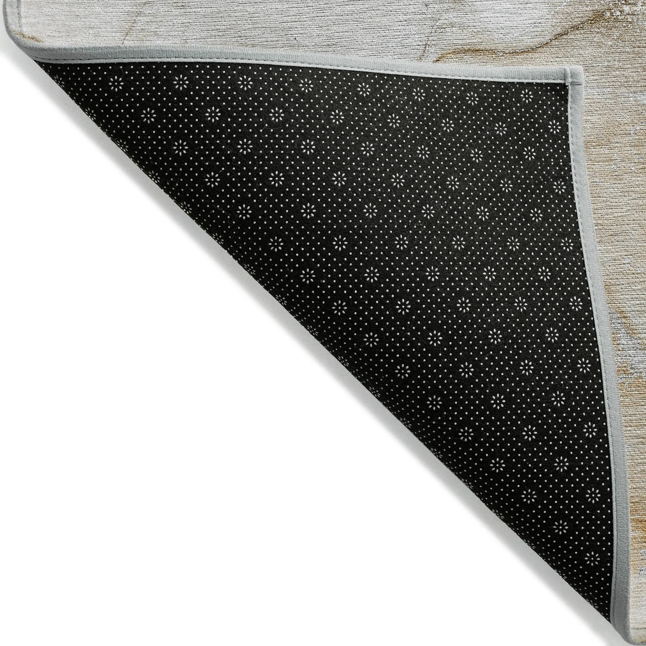 Machine Washable Indoor/ Outdoor Marble Chantille Rug