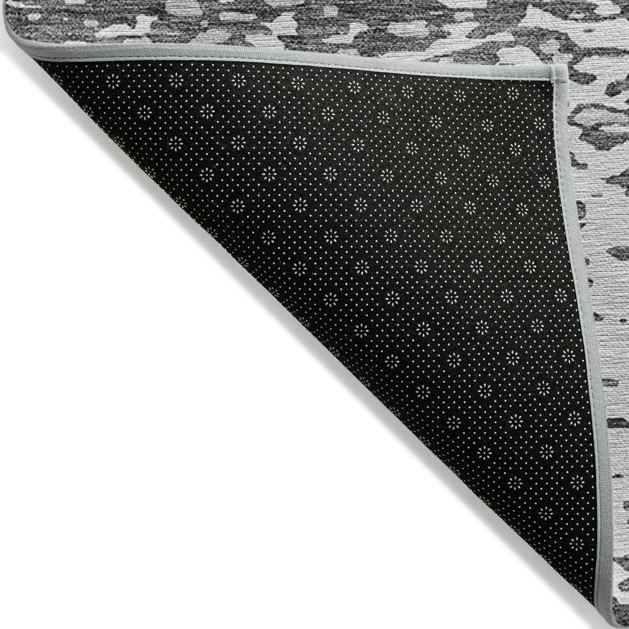 Machine Washable Indoor/ Outdoor Modern Abstract Chantille Rug