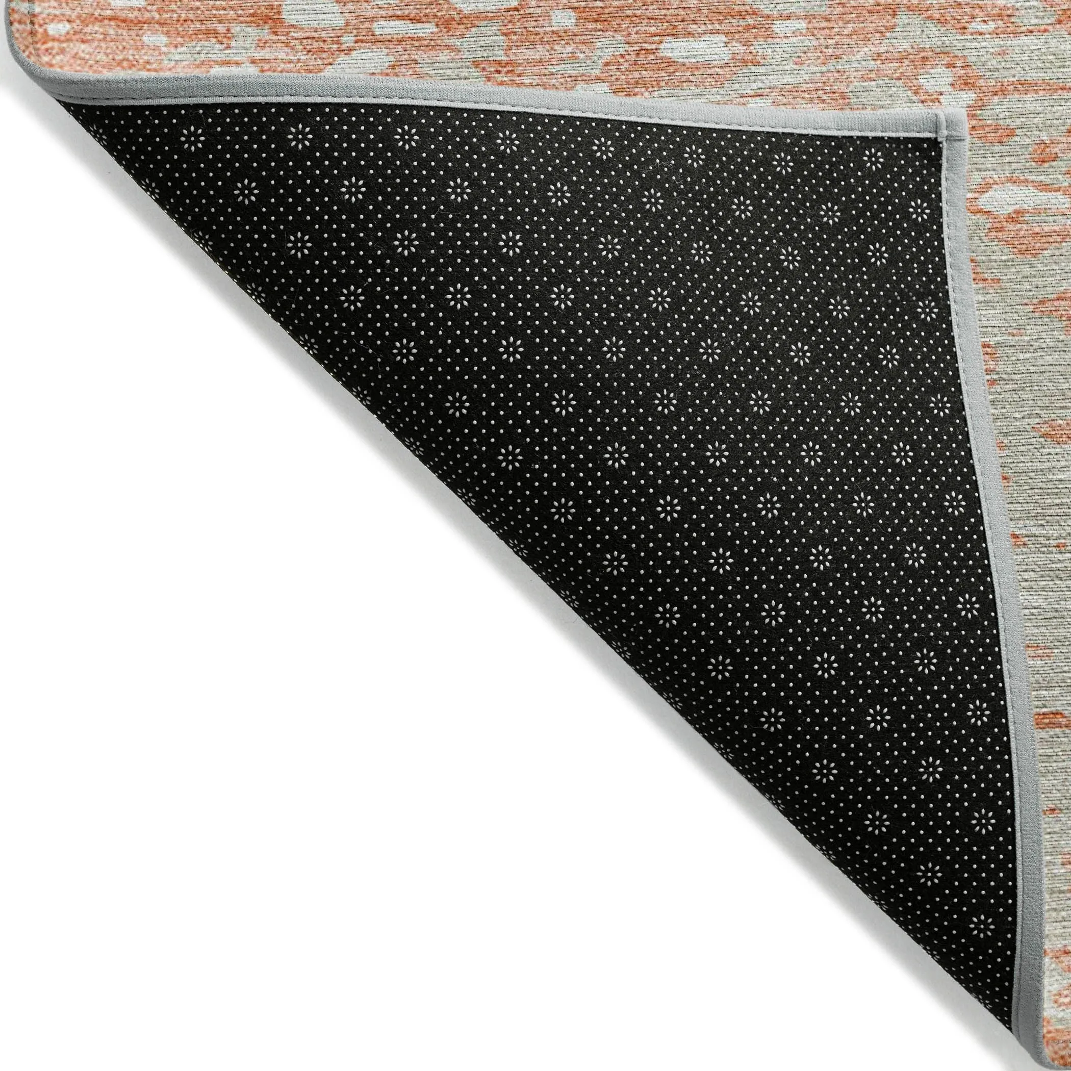 Machine Washable Indoor/ Outdoor Modern Abstract Chantille Rug