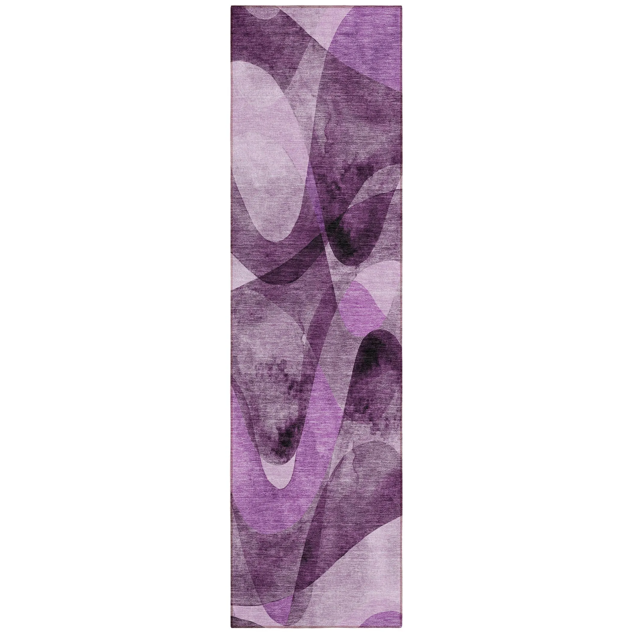 Machine Washable Indoor/ Outdoor Modern Chantille Rug