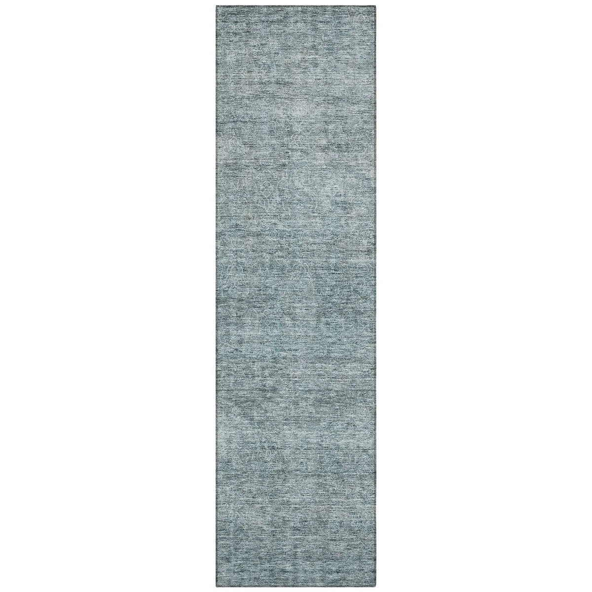 Machine Washable Indoor/ Outdoor Ombre Solid Chantille Rug