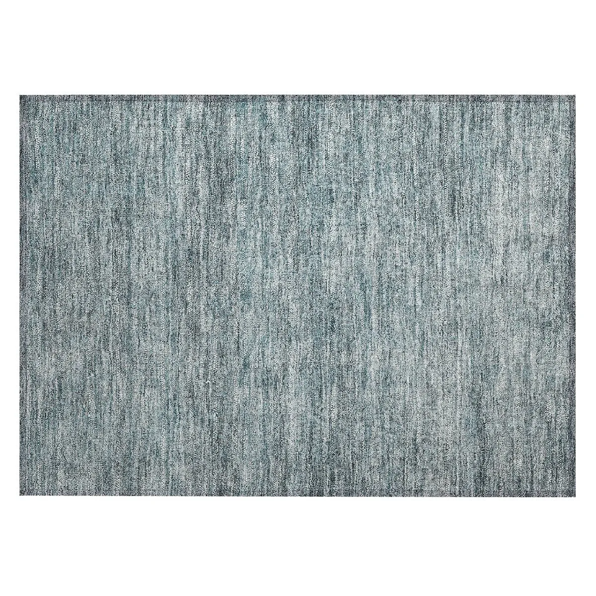 Machine Washable Indoor/ Outdoor Ombre Solid Chantille Rug