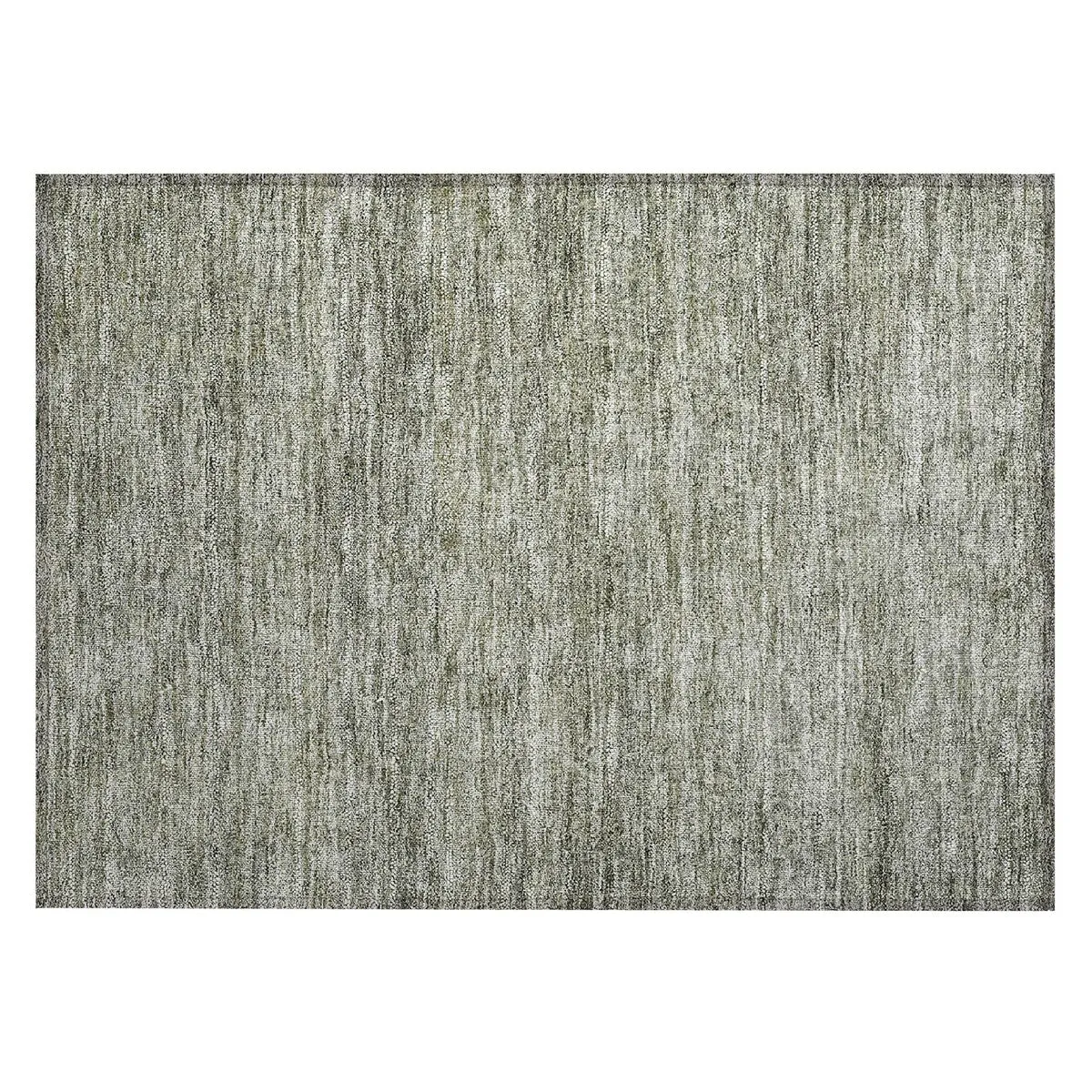 Machine Washable Indoor/ Outdoor Ombre Solid Chantille Rug