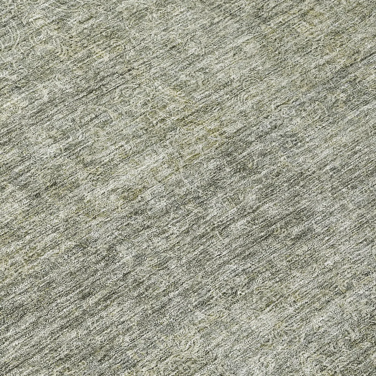 Machine Washable Indoor/ Outdoor Ombre Solid Chantille Rug