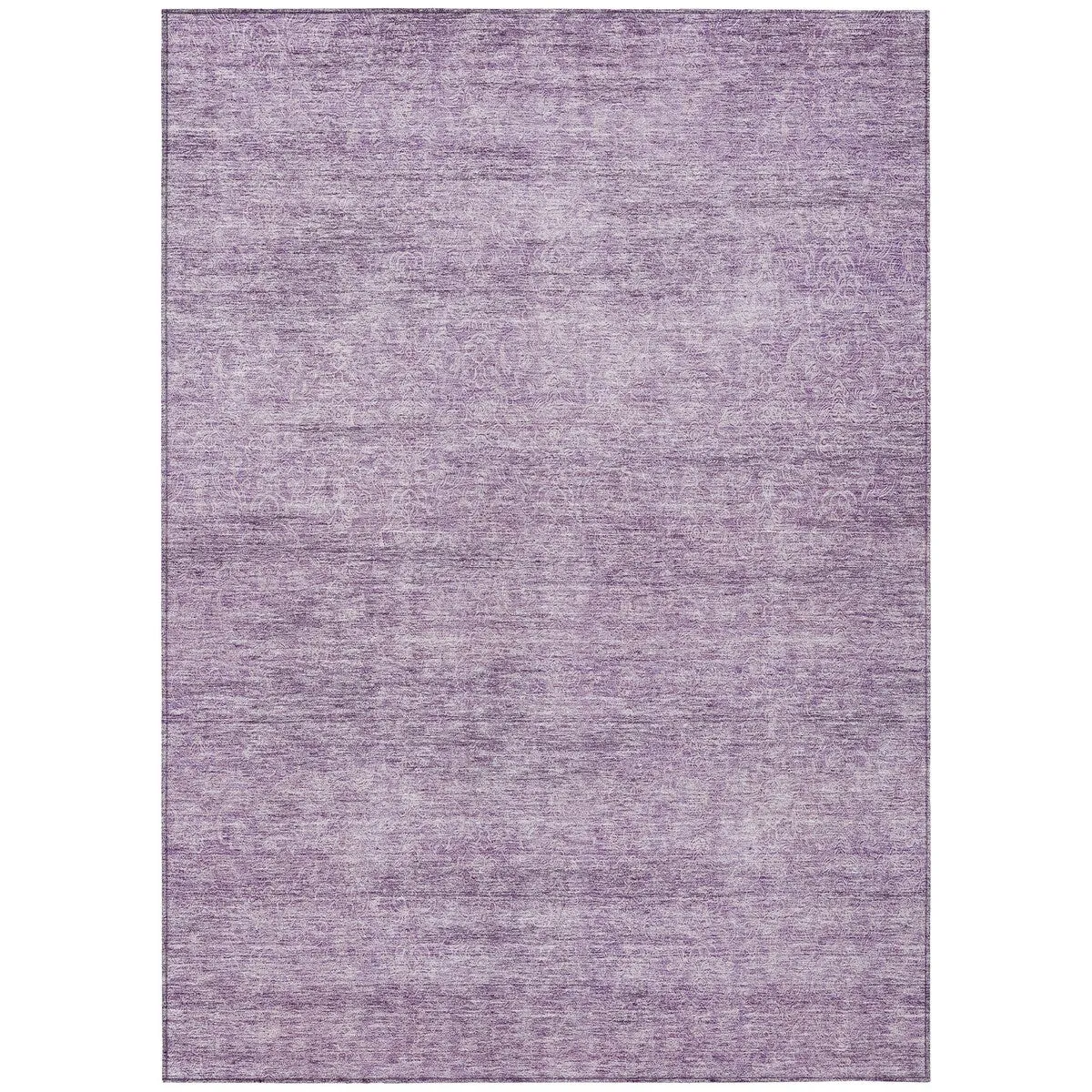 Machine Washable Indoor/ Outdoor Ombre Solid Chantille Rug