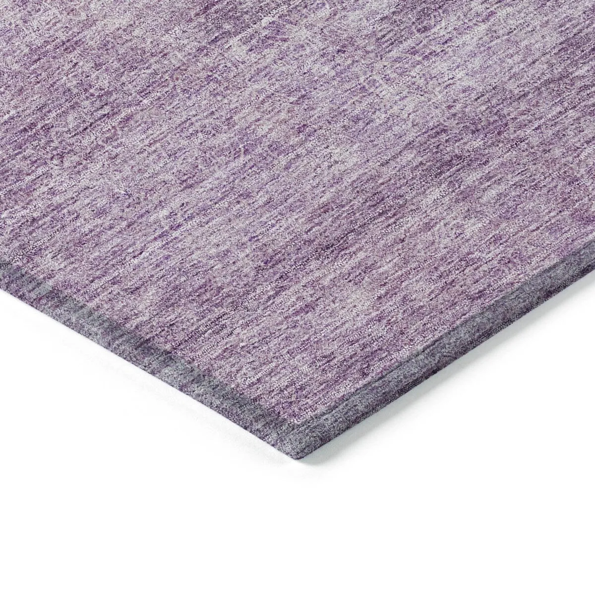 Machine Washable Indoor/ Outdoor Ombre Solid Chantille Rug