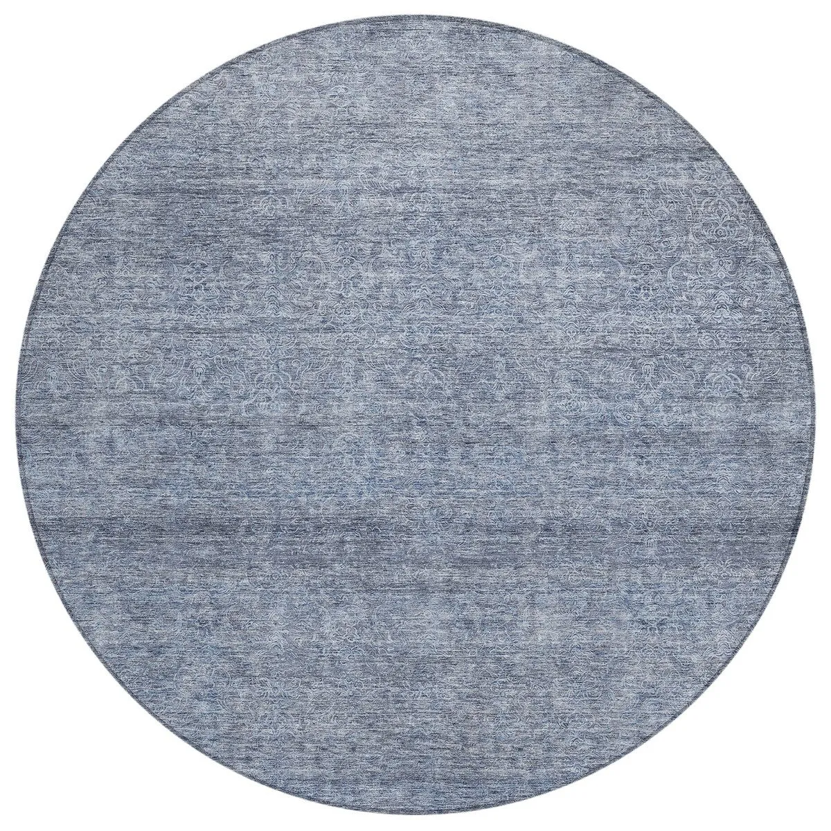 Machine Washable Indoor/ Outdoor Ombre Solid Chantille Rug