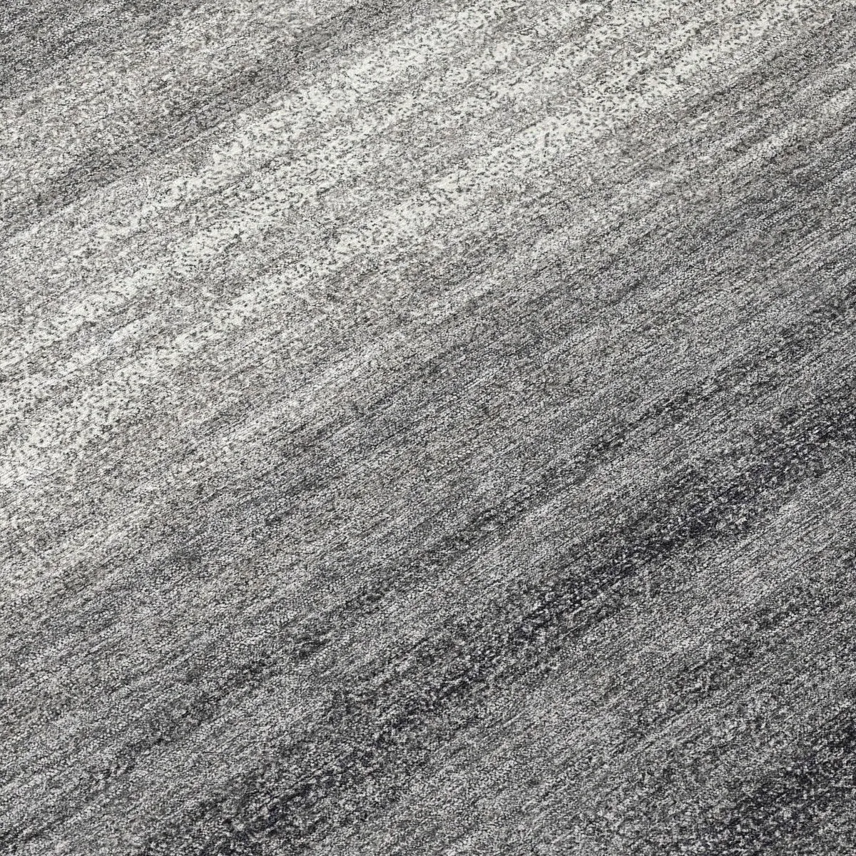 Machine Washable Indoor/ Outdoor Ombre Stripe Chantille Rug