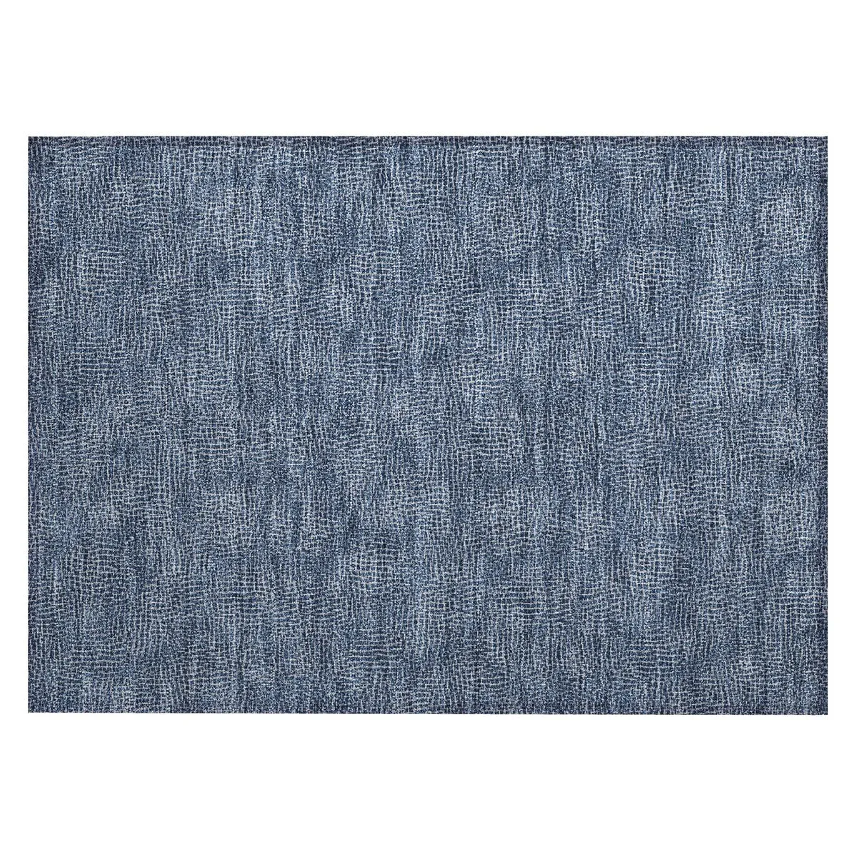 Machine Washable Indoor/ Outdoor Solid Modern Chantille Rug