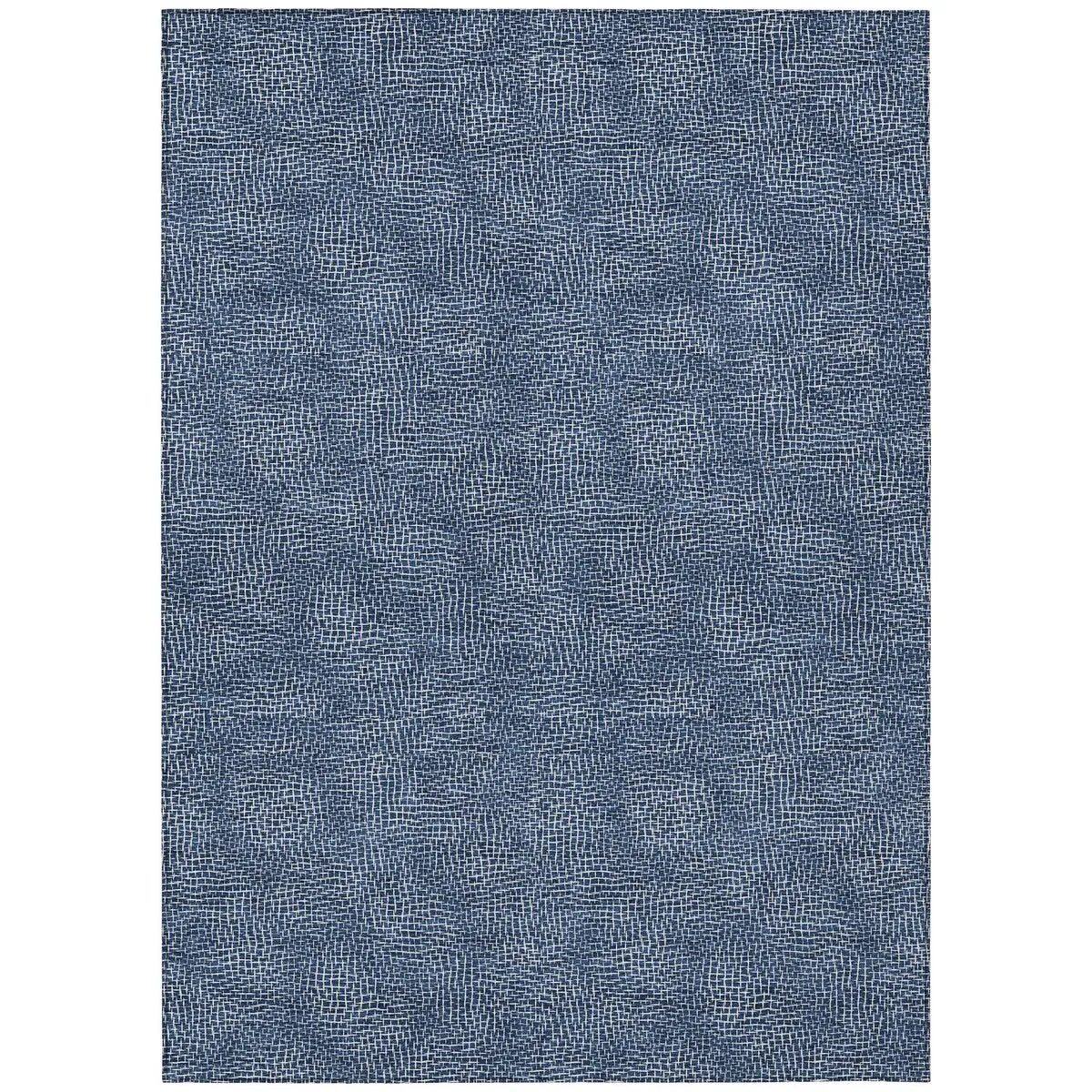 Machine Washable Indoor/ Outdoor Solid Modern Chantille Rug