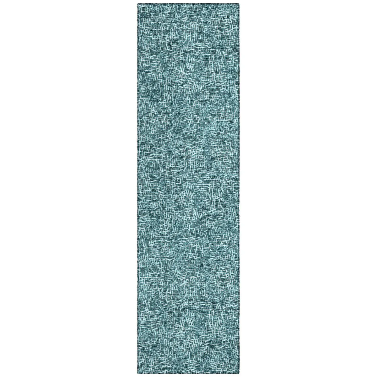 Machine Washable Indoor/ Outdoor Solid Modern Chantille Rug