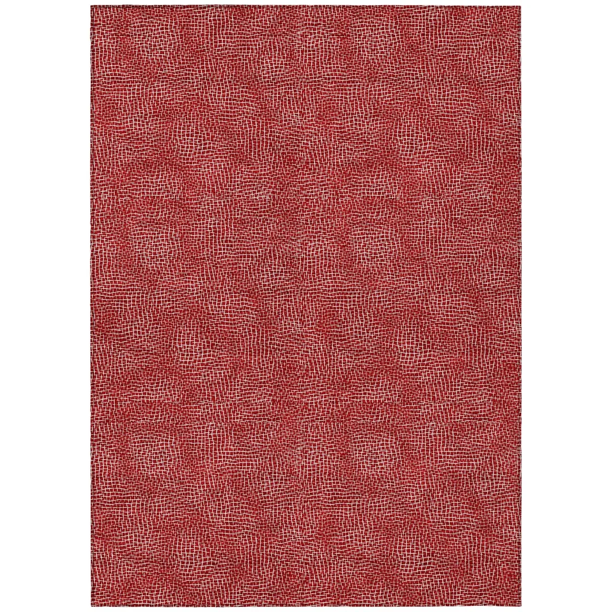 Machine Washable Indoor/ Outdoor Solid Modern Chantille Rug