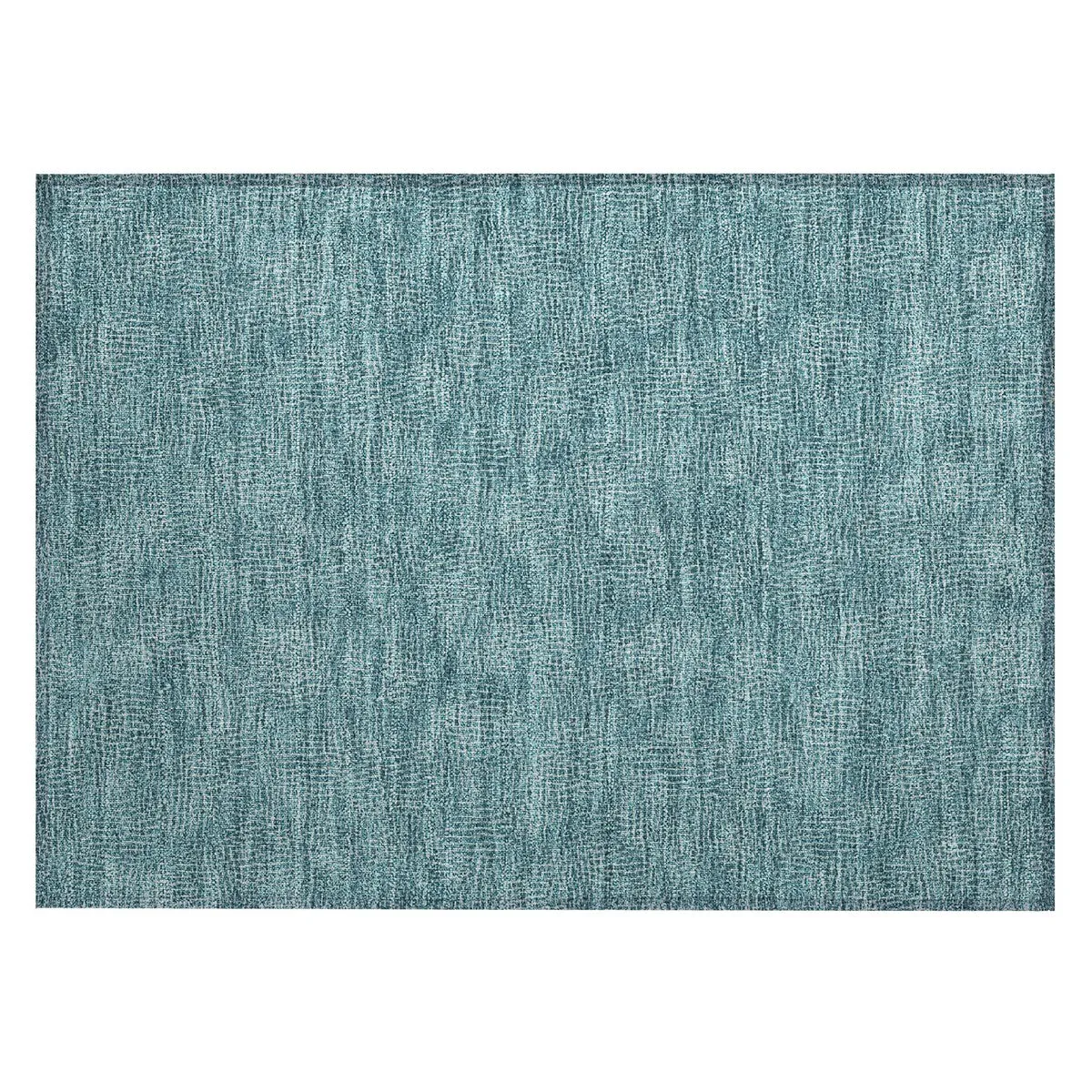 Machine Washable Indoor/ Outdoor Solid Modern Chantille Rug