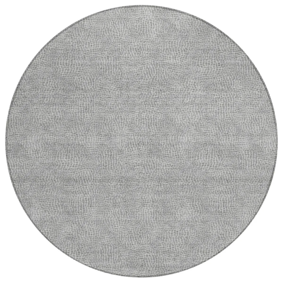 Machine Washable Indoor/ Outdoor Solid Modern Chantille Rug