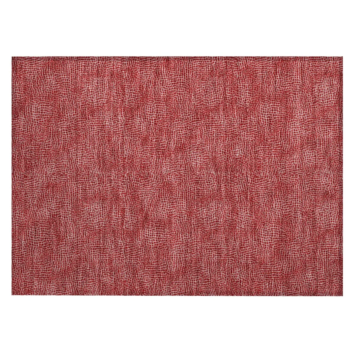 Machine Washable Indoor/ Outdoor Solid Modern Chantille Rug