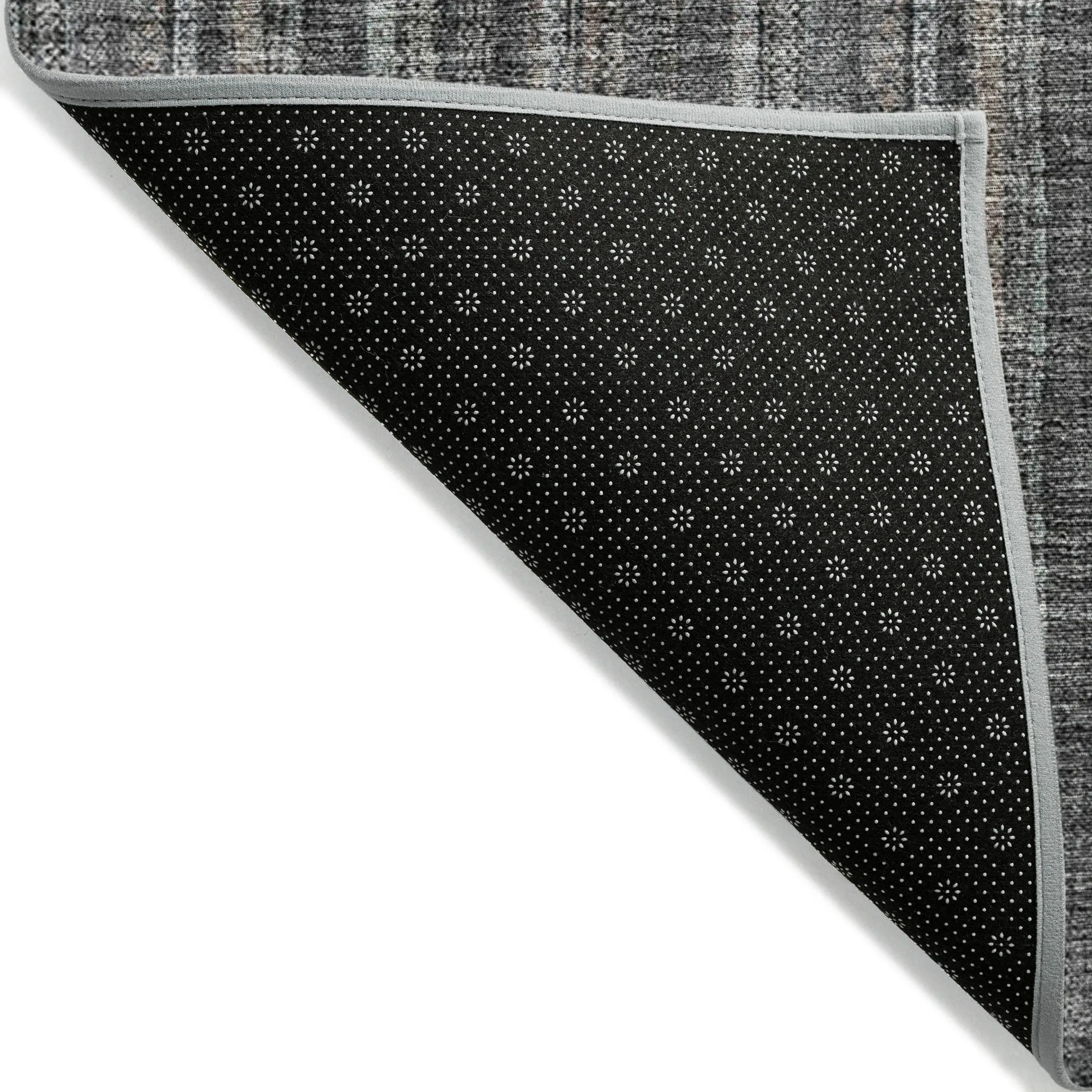 Machine Washable Indoor/ Outdoor Stripe Chantille Rug