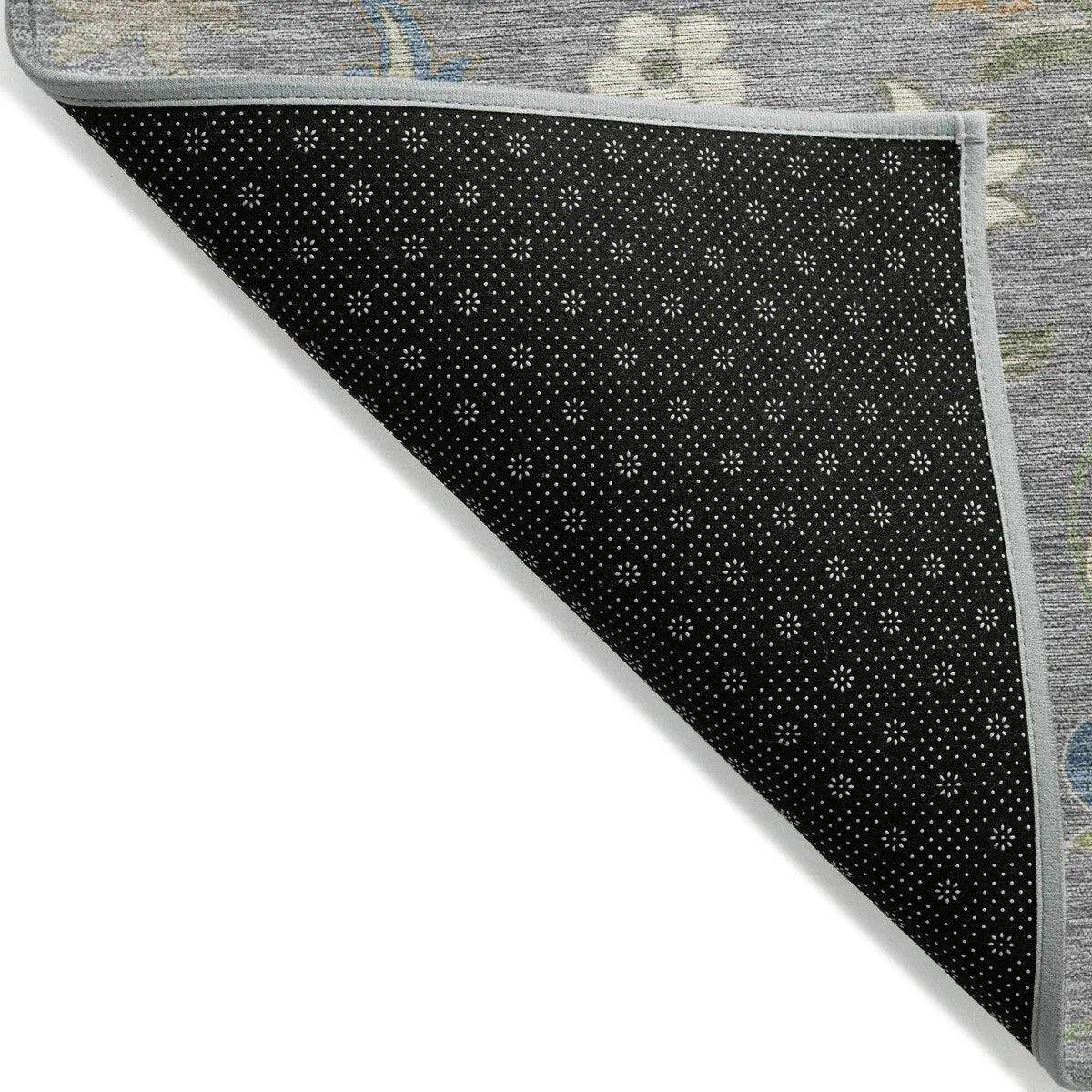 Machine Washable Indoor/ Outdoor Traditional Chantille Rug
