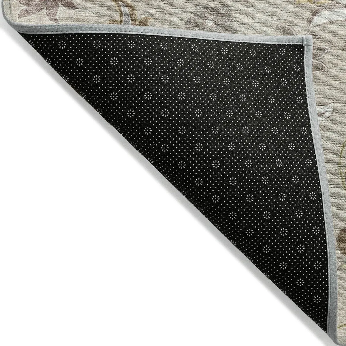 Machine Washable Indoor/ Outdoor Traditional Chantille Rug