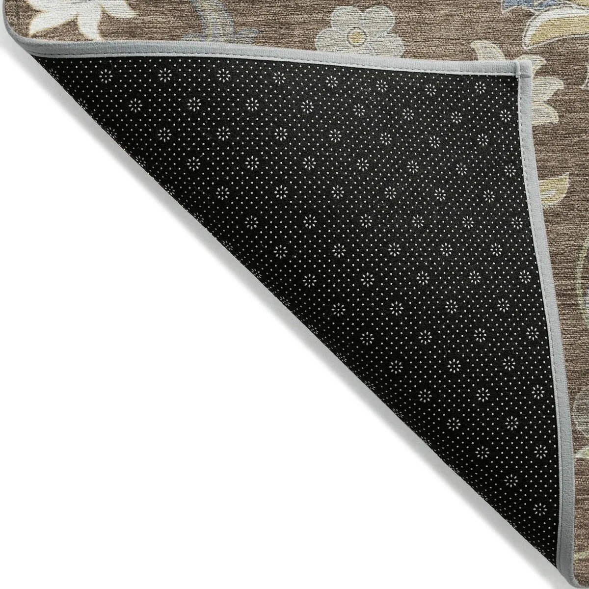 Machine Washable Indoor/ Outdoor Traditional Chantille Rug