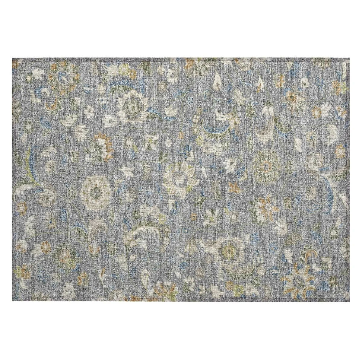 Machine Washable Indoor/ Outdoor Traditional Chantille Rug