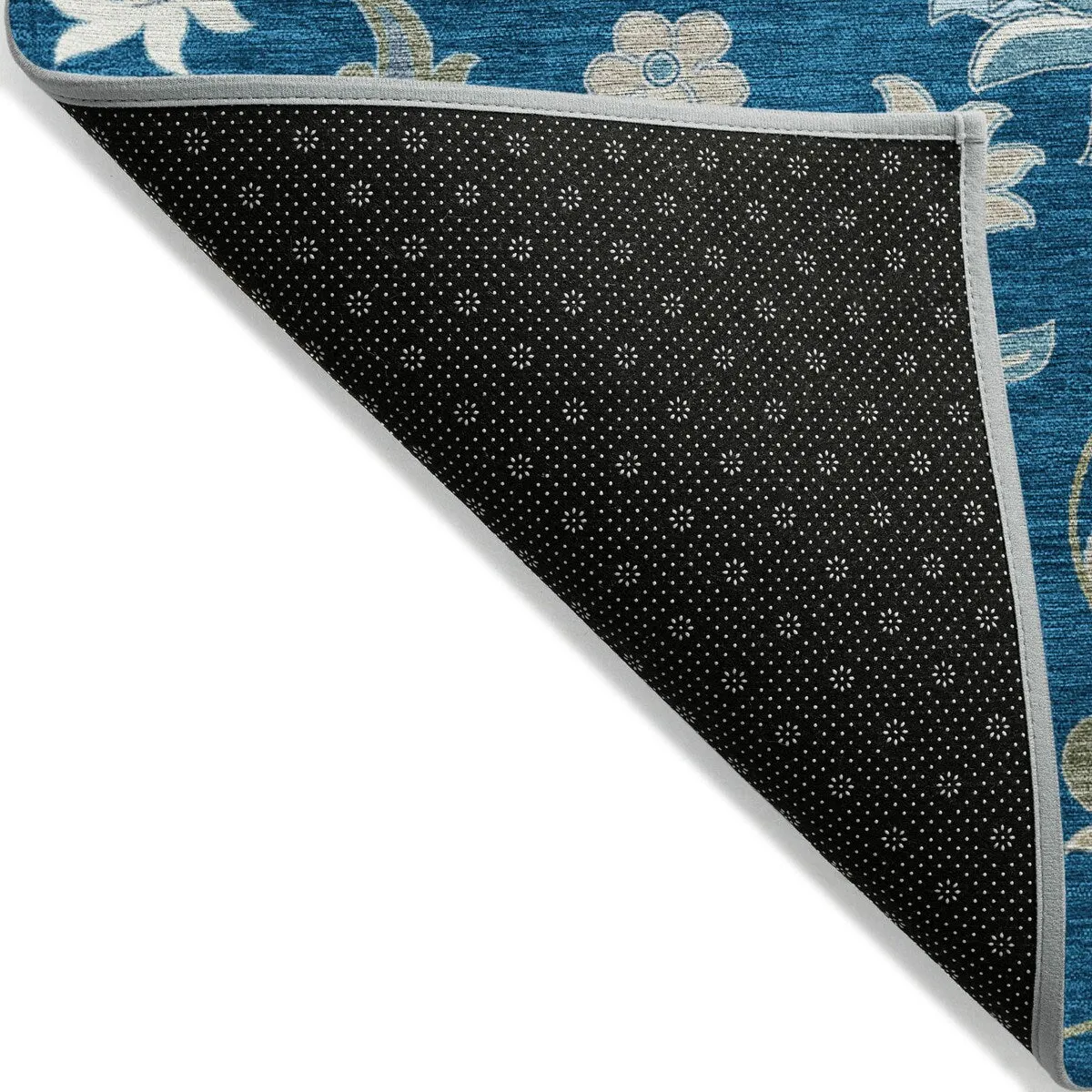 Machine Washable Indoor/ Outdoor Traditional Chantille Rug
