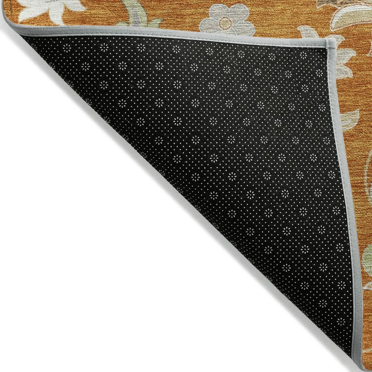 Machine Washable Indoor/ Outdoor Traditional Chantille Rug