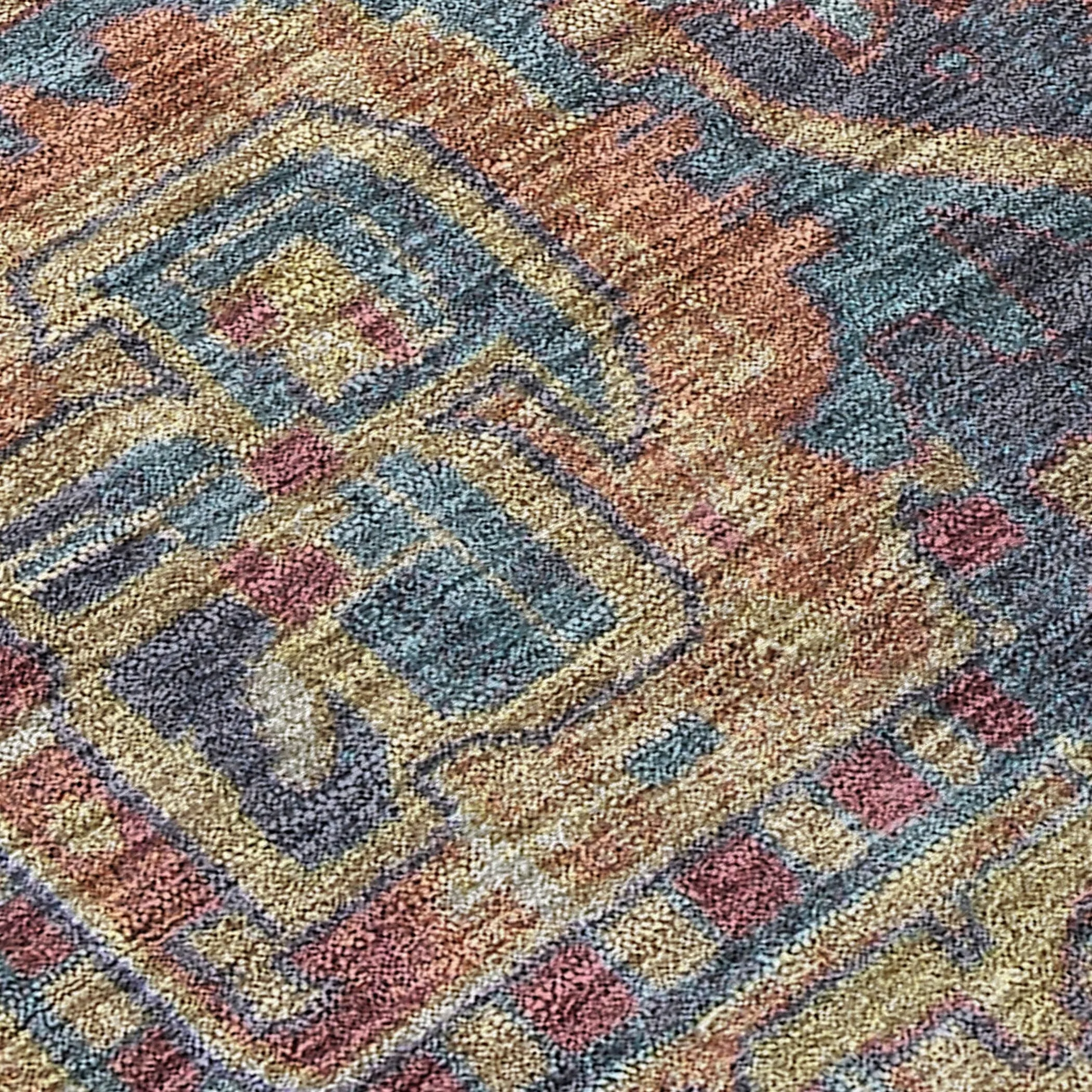 Machine Washable Indoor/ Outdoor Traditional Persian Chantille Rug