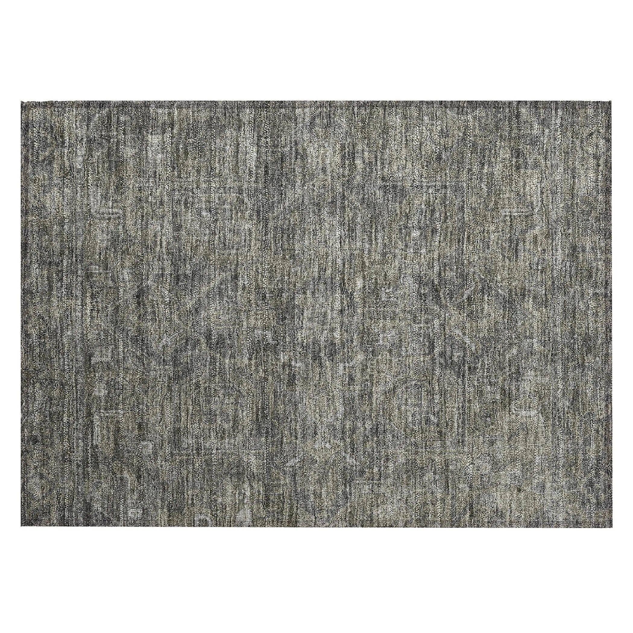 Machine Washable Indoor/ Outdoor Traditional Persian Chantille Rug