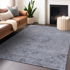 Machine Washable Indoor/ Outdoor Vintage Traditional Chantille Rug