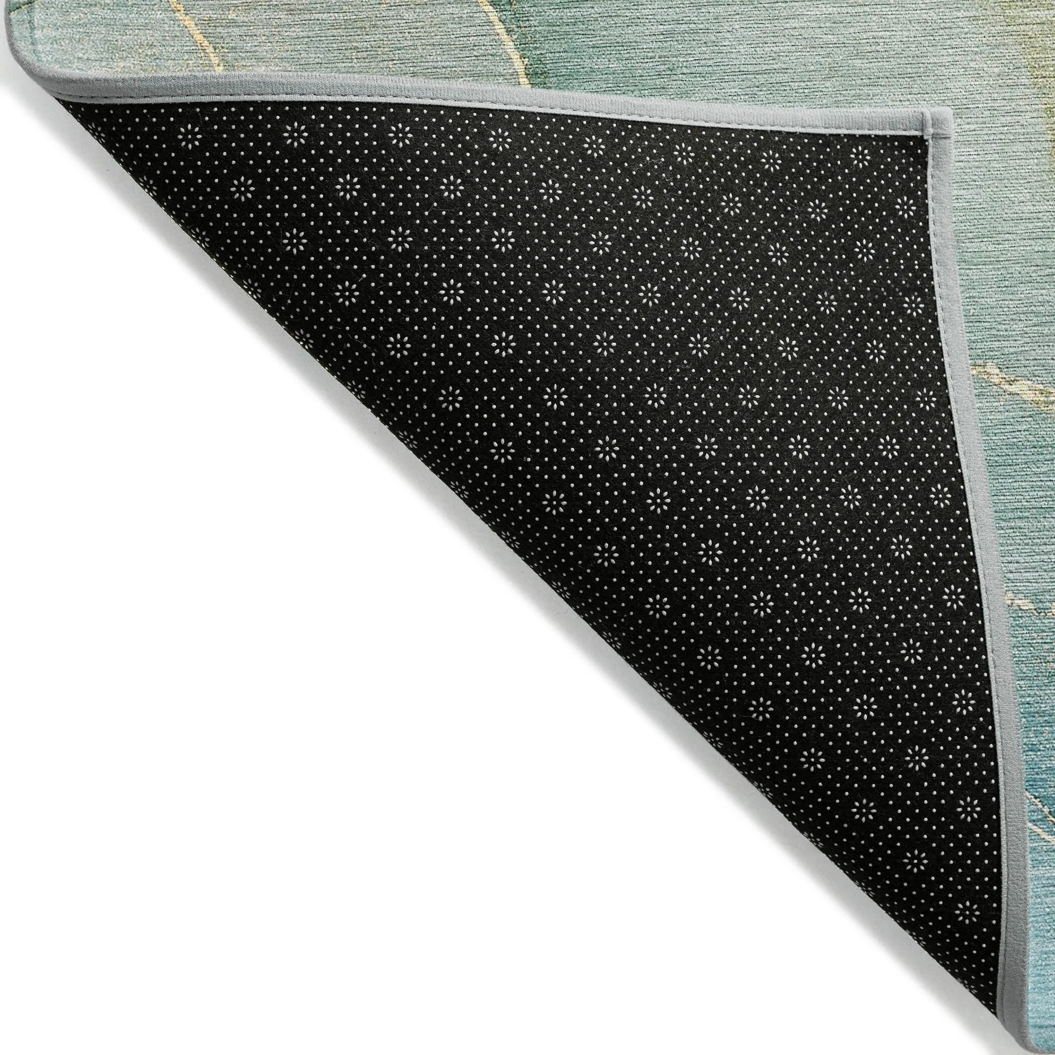 Machine Washable Indoor/ Outdoor Watercolor Chantille Rug