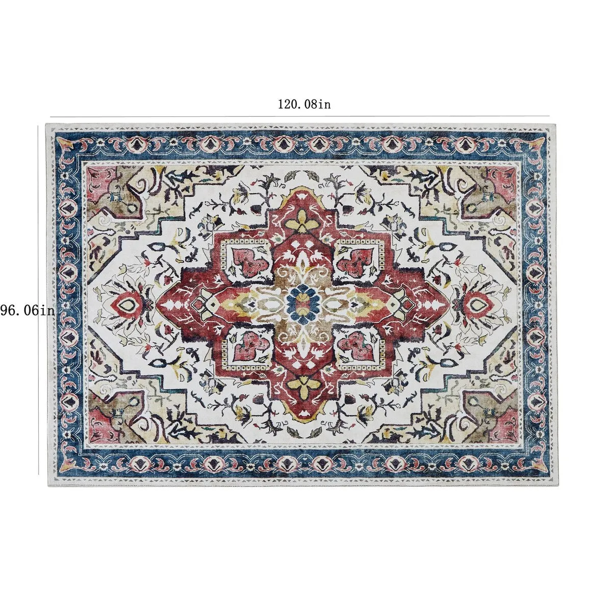 Machine Washable Super Soft Area Rug