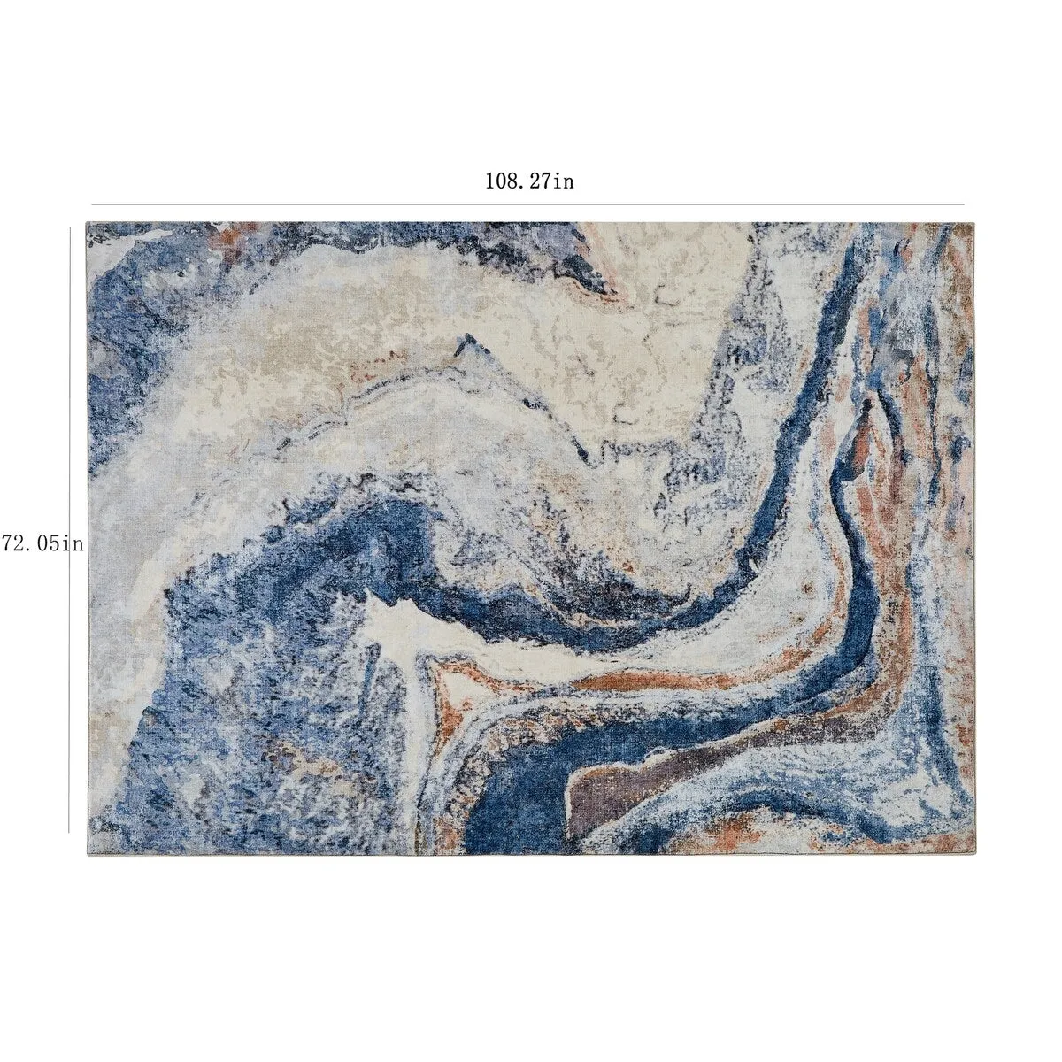Machine Washable Super Soft Area Rug