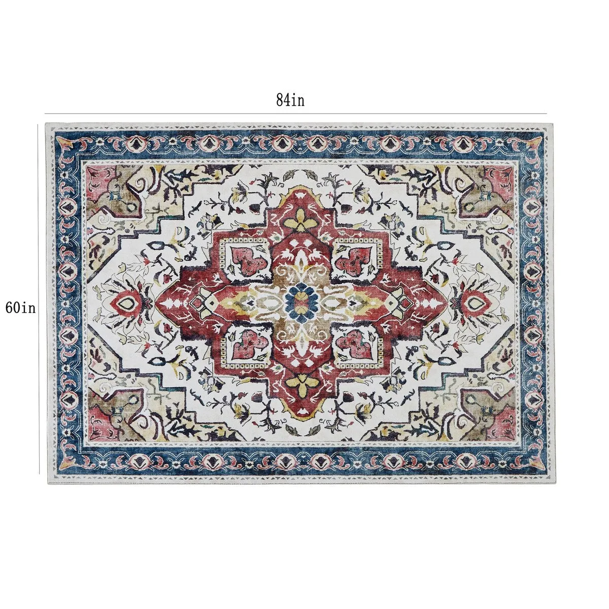 Machine Washable Super Soft Area Rug