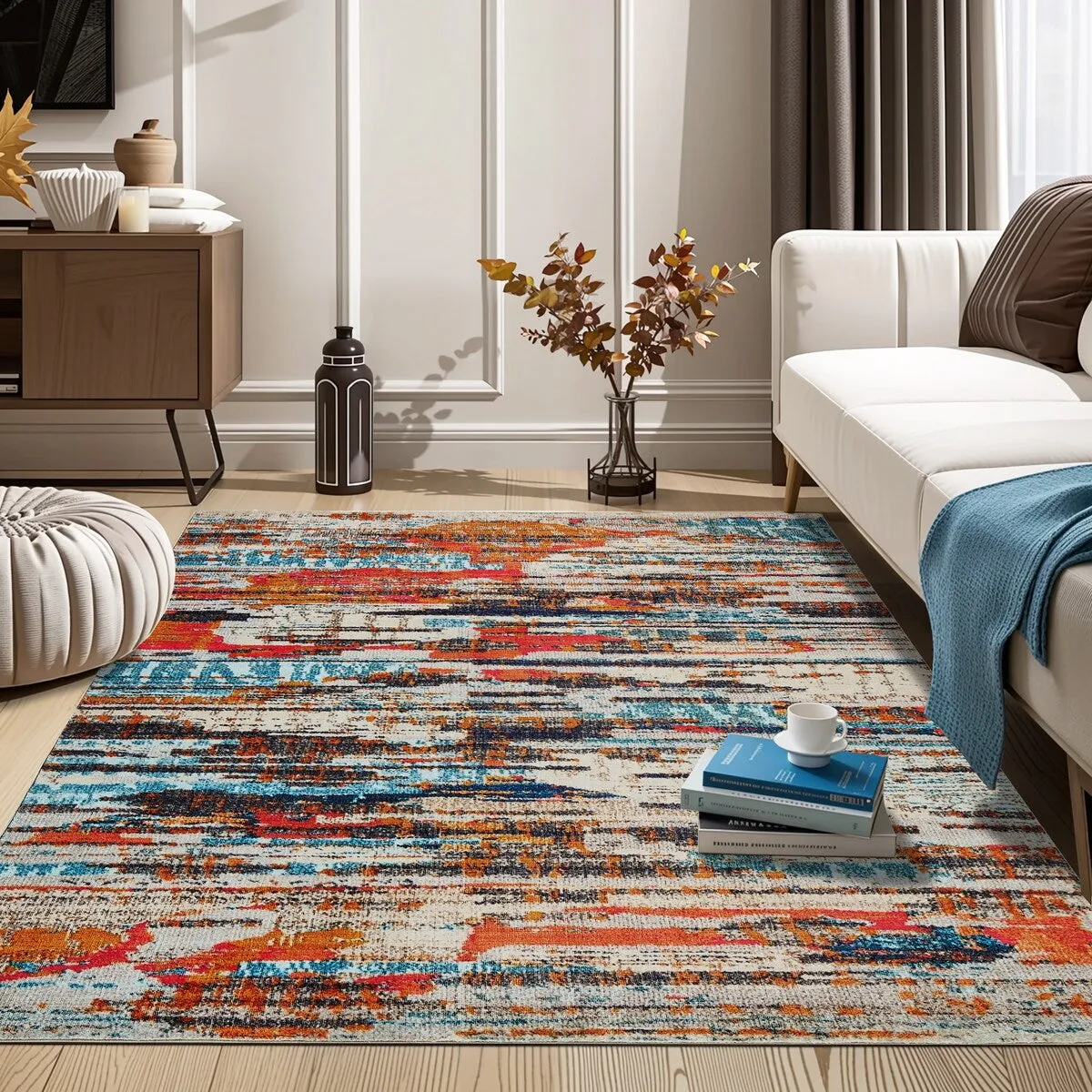 Machine Washable Super Soft Area Rug