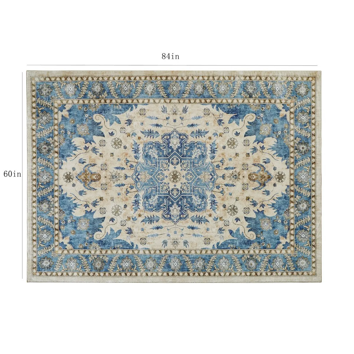 Machine Washable Super Soft Area Rug