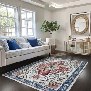 Machine Washable Super Soft Area Rug