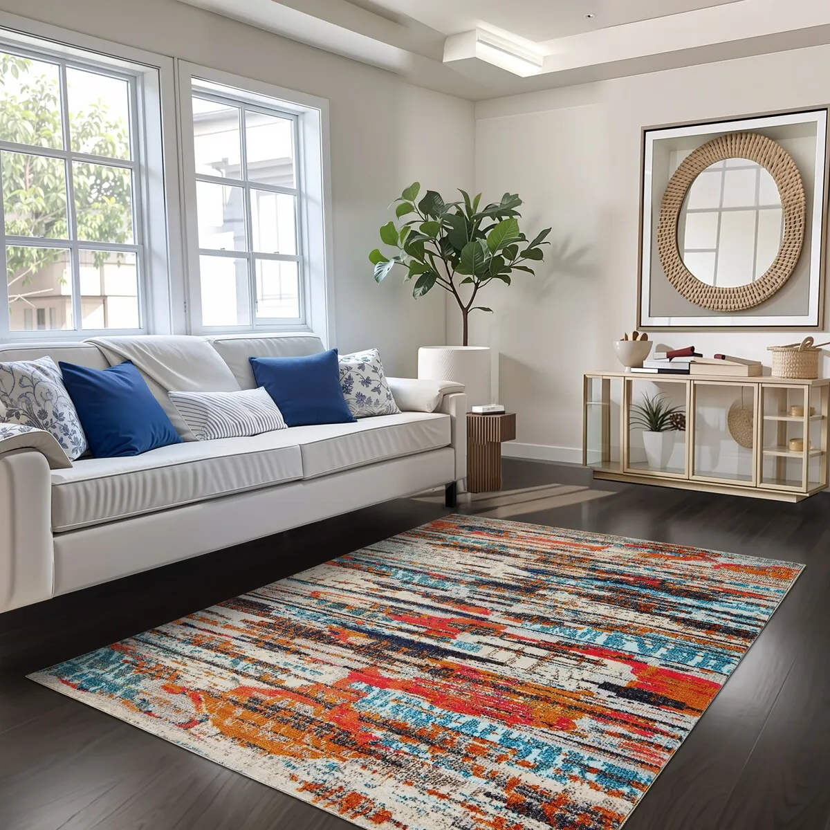 Machine Washable Super Soft Area Rug